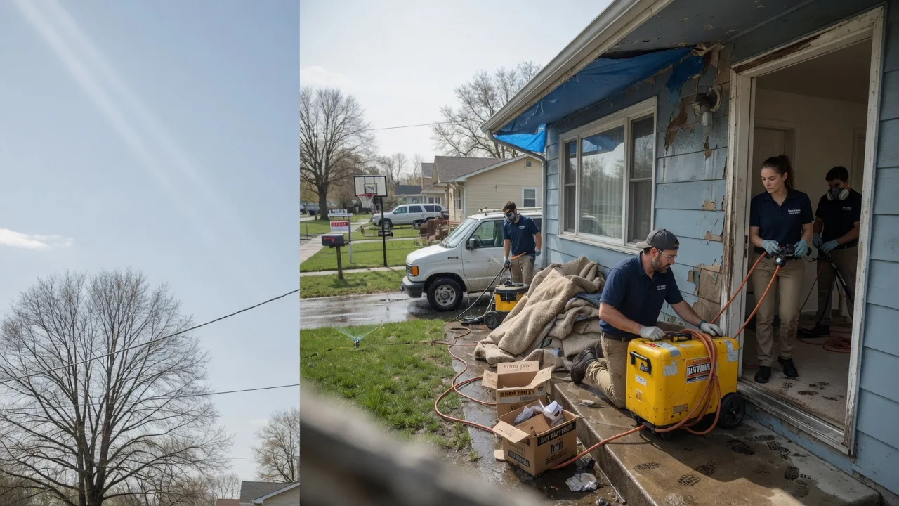 Basement Flood Cleanup in Cunningham, KY near me